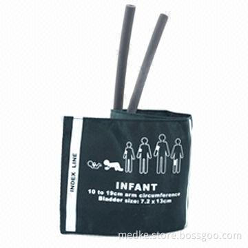 Infant Reusable NIBP Cuff, Double Tube Blade